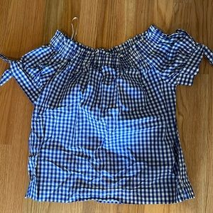 Jcrew off shoulder top